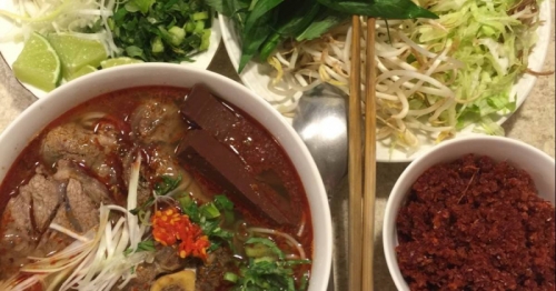 top 3 quán bún bò huế ngon nhất tại tỉnh quảng nam