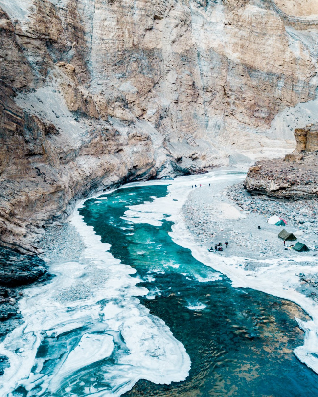 trekking sông băng chadar – ladakh – review hành trình