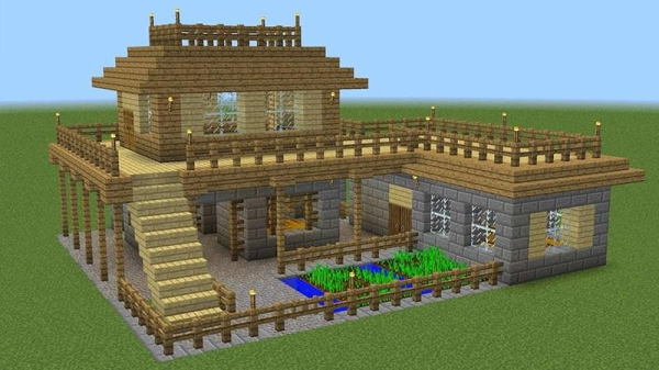 50+ ý tưởng cách xây nhà biệt thự trong minecraft
