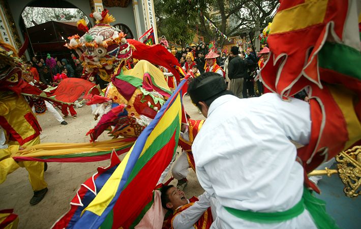 du lịch tâm linh, hà nội, lễ hội triều khúc, lễ hội truyền thống, văn hóa dân gian, lễ hội triều khúc