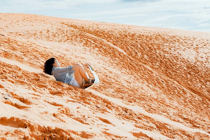du lịch bàu trắng – ‘tiểu sa mạc’ đẹp ngỡ ngàng của vùng đất bình thuận