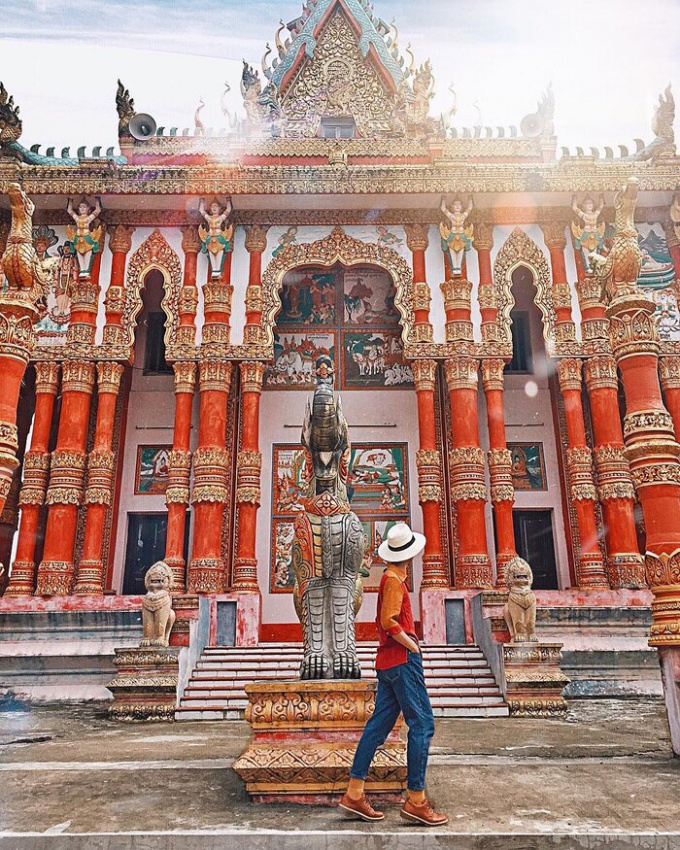 Khám phá chùa Ghositaram tại Bạc Liêu với nét kiến trúc độc đáo bậc nhất