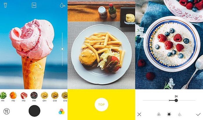công thức chỉnh ảnh du lịch đẹp, android, 'mì ăn liền' 1001 công thức chỉnh ảnh du lịch thần thánh với foodie app