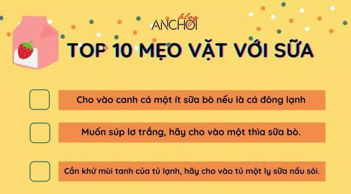 ẩm thực, món ngon, 5 mẹo vặt thông minh với sữa và yaourt mà bạn cần biết