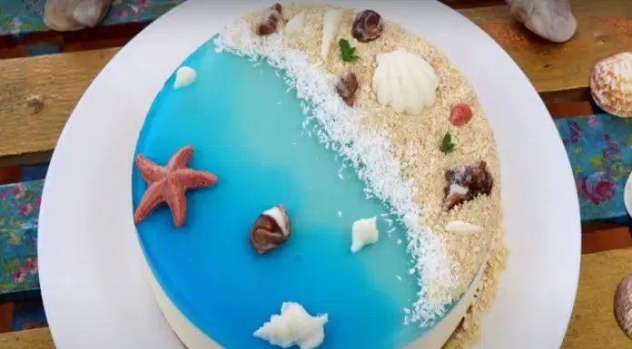 Cách làm bánh Ocean Cheesecake: Mang cả đại dương xanh mát vào trong chiếc bánh