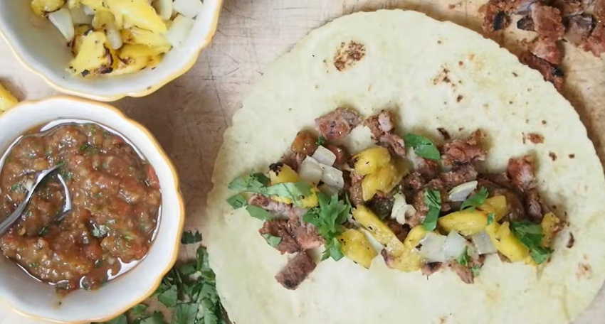 ẩm thực, món ngon, cùng nhau chia sẻ cách làm món bánh sandwich tacos của mexico