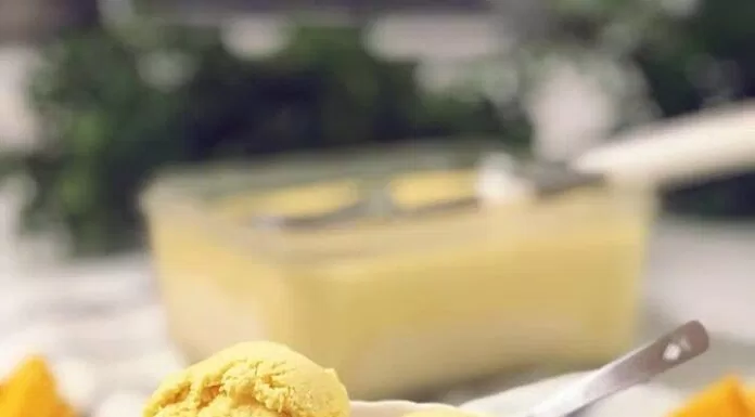 ẩm thực, món ngon, cách làm kem xoài mát lạnh và thơm ngon cho ngày hè oi bức