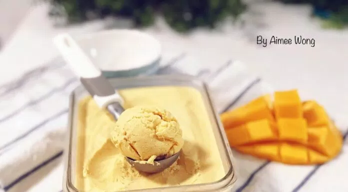 ẩm thực, món ngon, cách làm kem xoài mát lạnh và thơm ngon cho ngày hè oi bức