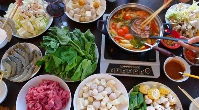ẩm thực, món ngon, cách nấu lẩu thái chua cay tại nhà cực ngon