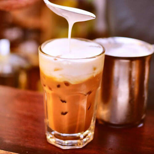 MẪU Làm Latte đá với ca đánh sữa lạnh cực dễ