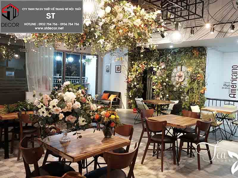 Thiết kế quán cafe phong cách Pháp SANG TRỌNG và QUÝ PHÁI bậc nhất