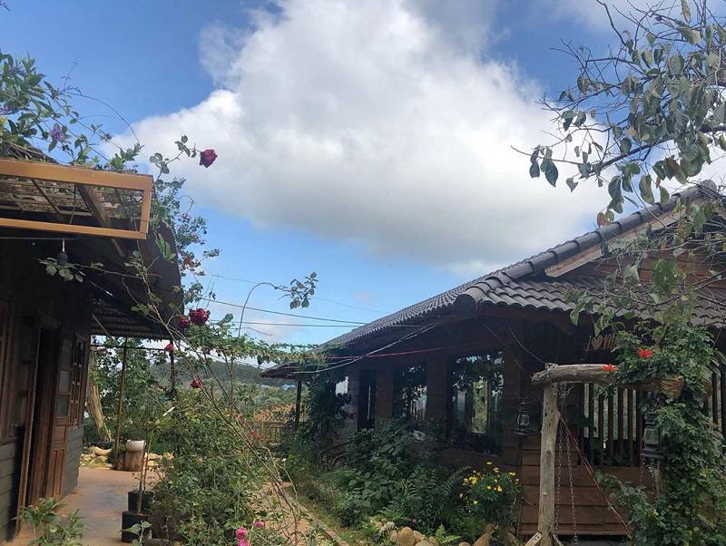 cafe mộc trà farm đà lạt