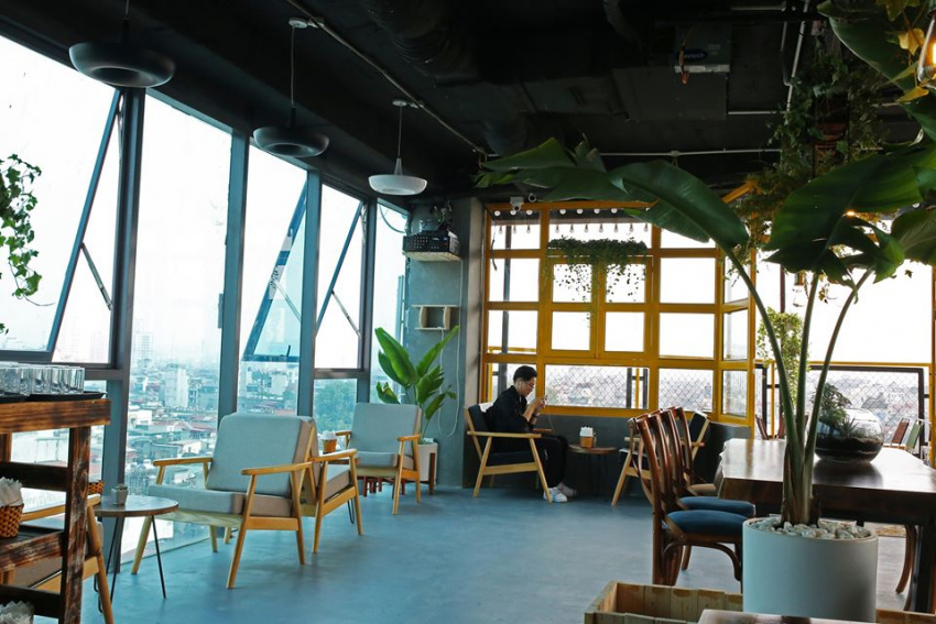 sam rooftop coffee hà nội, quán cafe view đẹp nhất nhì hà thành!