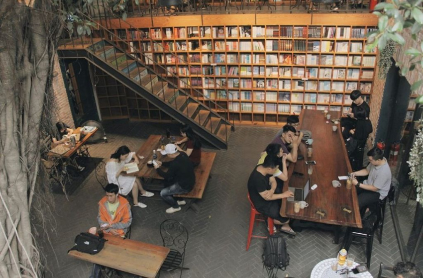 top 7 quán cafe sách hà nội dành cho các ‘mọt sách’ không nên bỏ qua
