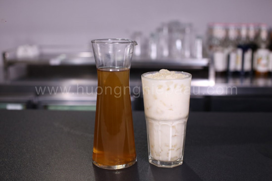 MẪU Vị Đồ Uống Mới Lạ Từ Cách Làm Trà Ô Long Sữa Dừa Trân Châu Trắng