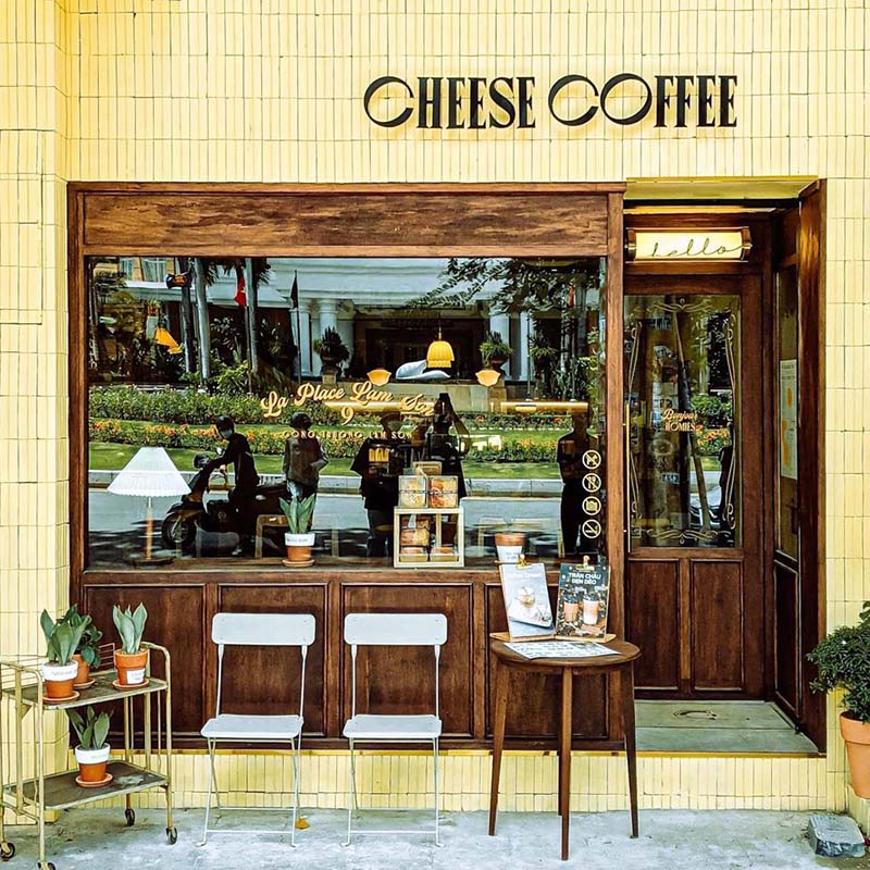 cheese coffee lam sơn – quán cafe mang phong cách cổ điển