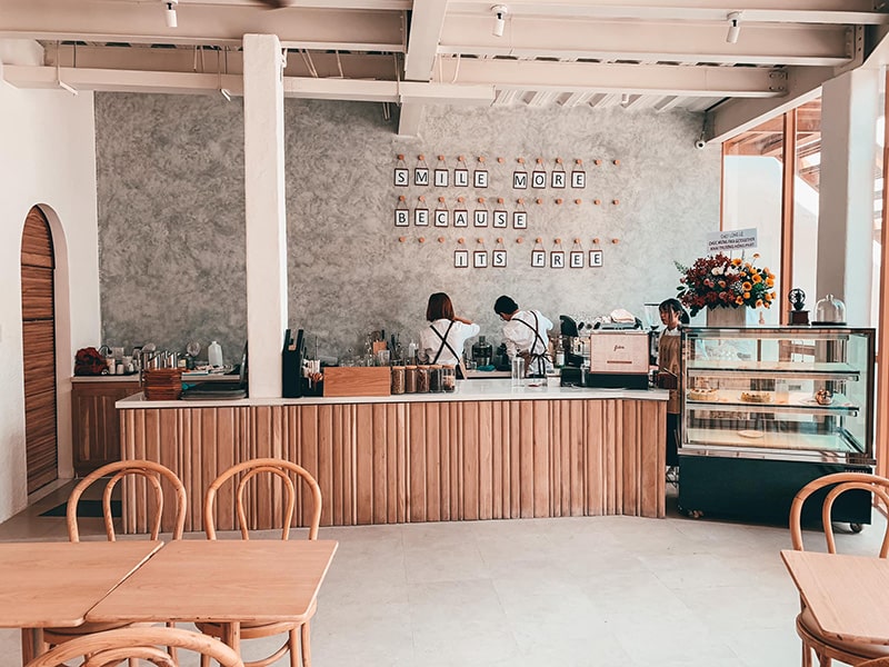 fika getogether coffee – quán cafe phong cách địa trung hải ở bình thạnh