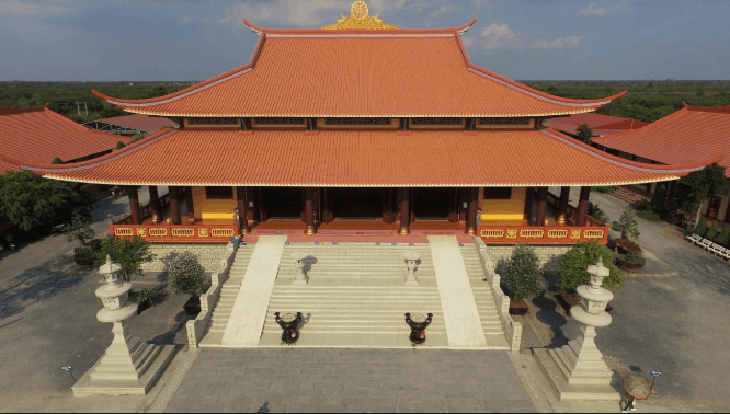 Ghé thăm thiền viện Trúc Lâm Chánh Giác – thiền viện lớn nhất Tiền Giang