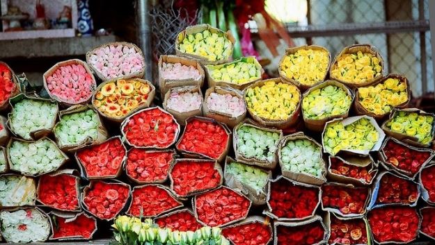 Kinh nghiệm lang thang chợ hoa không ngủ Hồ Thị Kỷ Sài Gòn