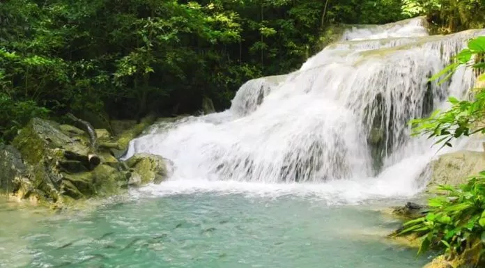 du lịch, châu á, thác huay mae khamin: dòng thác thiên đường của đất thái huyền thoại