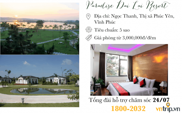 7 resort đẹp lạc lối cách Hà Nội không tới 150km
