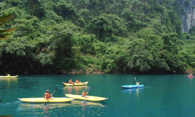 “1001” điều thú vị chưa kể khi tham gia tour động thiên đường zipline sông chày hang tối