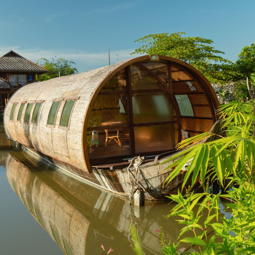 du lich can tho, mekong silt ecolodge, resort cần thơ, về cần thơ trải nghiệm nghỉ dưỡng ở thuyền phòng bao độc lạ ở mekong silt ecolodge 