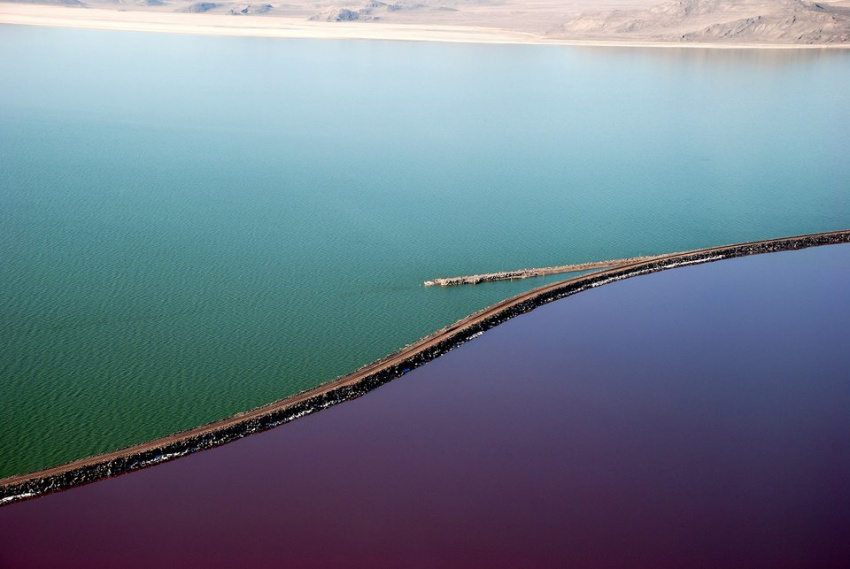 Hồ Great Salt được mệnh danh biển Chết của Mỹ