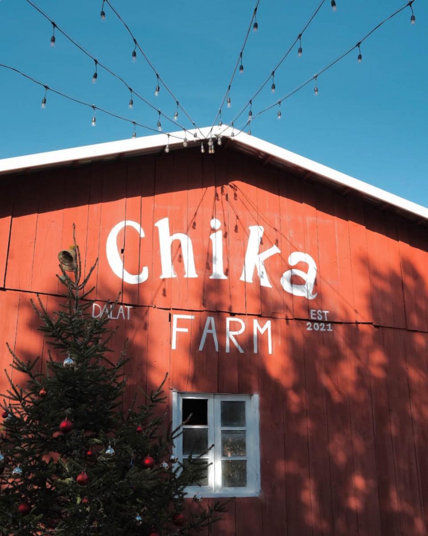 chika farm, tham quan đà lạt, định vị tọa độ chika farm, nông trại cừu mới toanh ở đà lạt