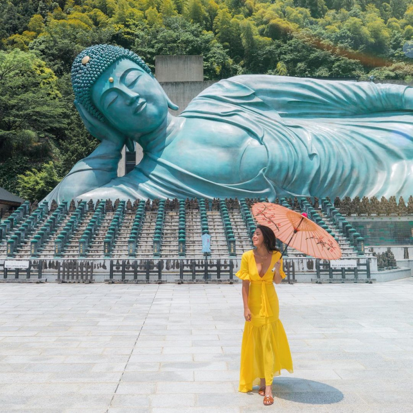 Tham quan Nhật Bản check-in ngôi chùa Nanzoin có tượng Phật bằng đồng khổng lồ