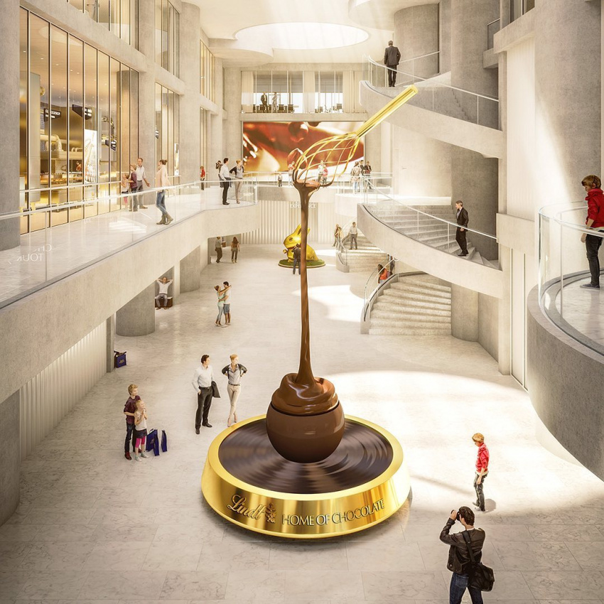resort thụy sĩ, khai trương bảo tàng the lindt home of chocolate lớn nhất thế giới