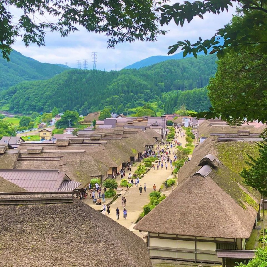 làng ouchi-juku, tour nhat ban gia re, ngắm vẻ bình yên ở ngôi làng ouchi-juku, nhật bản
