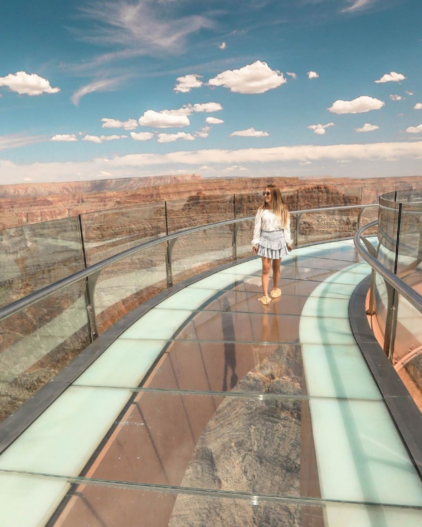 cầu kính, grand canyon skywalk, mãn nhãn với những cây cầu kính siêu hoành tráng