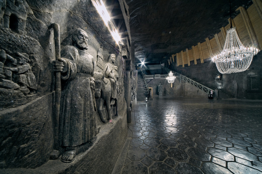 du lịch ba lan, mỏ muối, mỏ muối wieliczka, thế giới ngầm trong mỏ muối 700 năm