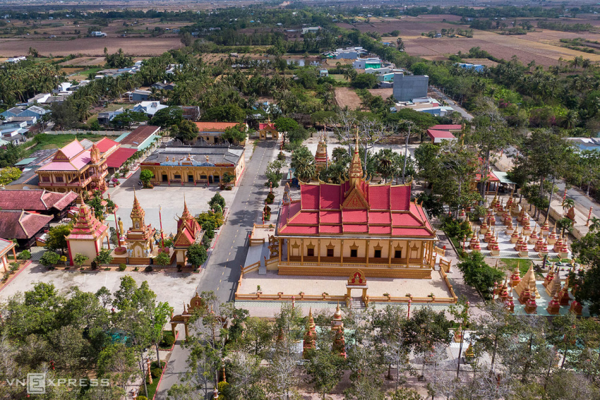 Chùa Khmer lớn nhất miền Tây