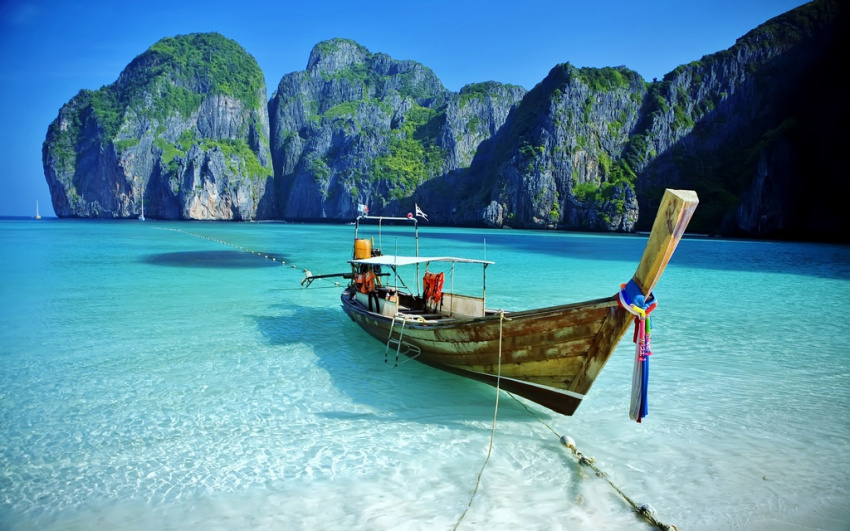 du lịch bangkok, khách sạn bangkok, koh lanta, koh phi phi, 7 bãi biển đẹp nhất thái lan