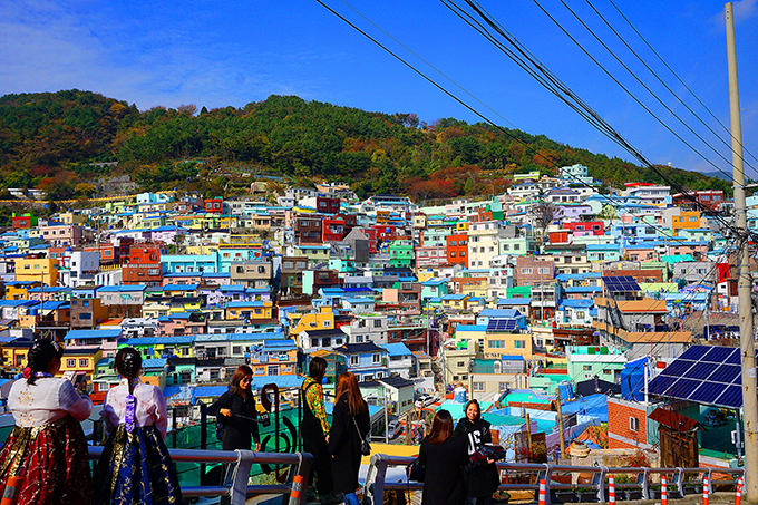 du lịch seoul, hàn quốc, khách sạn seoul, làng gamcheon, làng hanok jeonju, những ngôi làng đáng yêu ở hàn quốc