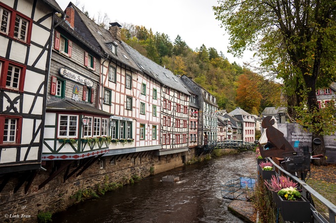 du lịch đức, làng cổ lübbennau, thị trấn lübbennau, làng cổ như tranh vẽ