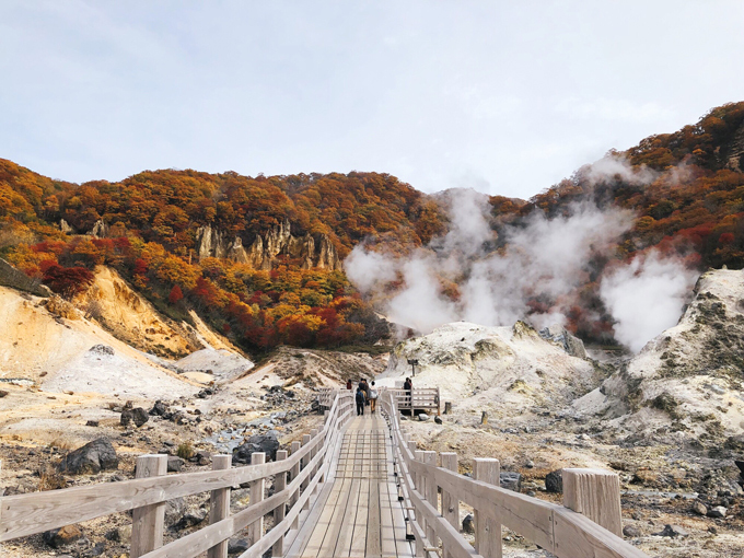 du lịch hokkaido, jigokudani, nhật bản, onsen và chụp ảnh không chán ở ‘thung lũng tử thần’