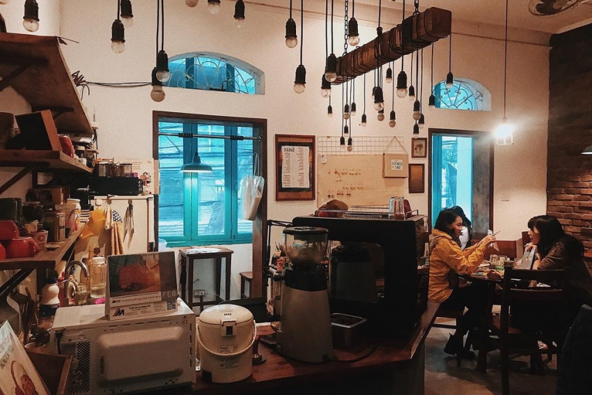 infact coffee, rand moroc & coffee, tour hà nội, 5 quán cà phê yên tĩnh, có không gian làm việc ở hà nội