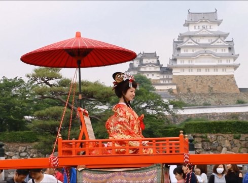 lâu đài himeji, nhật bản, himeji – lâu đài hạc trắng