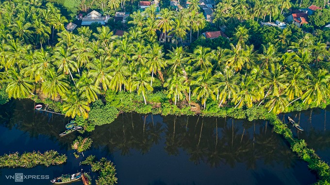 du lịch mỹ khê, khám phá mỹ khê, mỹ khê, vẻ đẹp mỹ khê, rừng dừa nước nằm ngay bờ biển mỹ khê