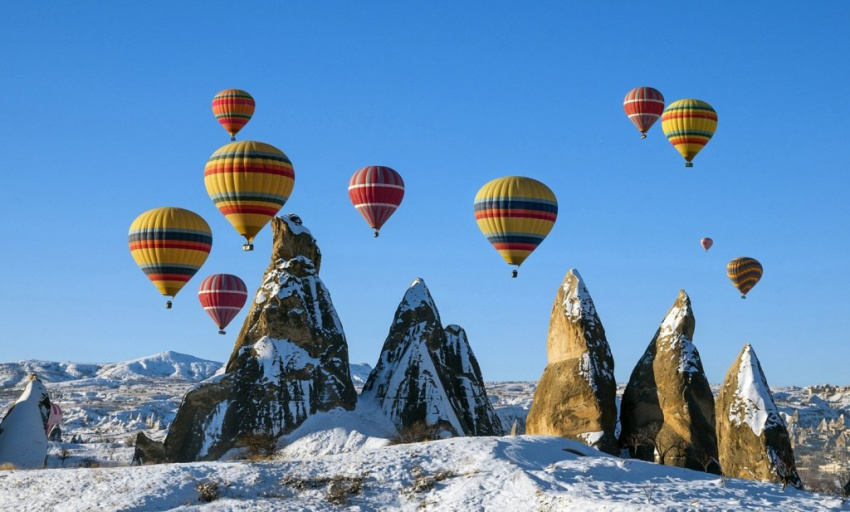 du lịch istanbul, istanbul, thổ nhĩ kỳ, thung lũng cappadocia, tour thổ nhĩ kỳ, lạc vào miền tuyết trắng tại thổ nhĩ kỳ