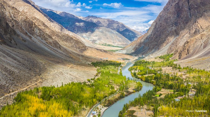 ấn độ, du lịch ấn độ, du lịch ladakh, mùa thu yên bình ở ladakh