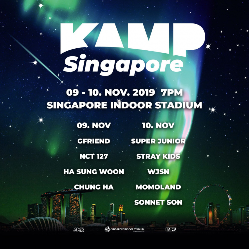 Đón chờ lễ hội âm nhạc cực hoành tráng KAMP Singapore 2019 sắp diễn ra