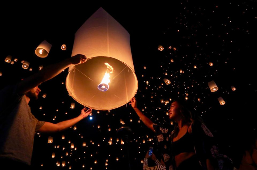 lễ hội loykrathong, loykrathong chiang mai, cập nhật chi tiết lịch trình lễ hội đèn trời yee peng & loykrathong chiang mai 2019