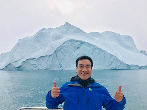 Đảo băng lớn nhất thế giới trong mắt du khách Việt