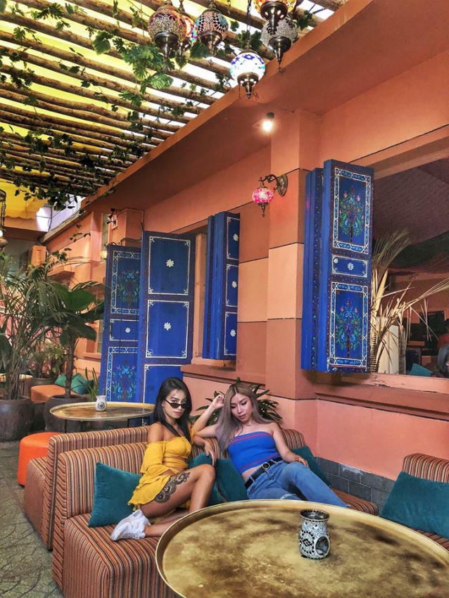 amun garden restaurant & lounge, cafe sài gòn, lạc bước đến amun garden restaurant & lounge – xứ morocco thu nhỏ ngay giữa lòng sài gòn