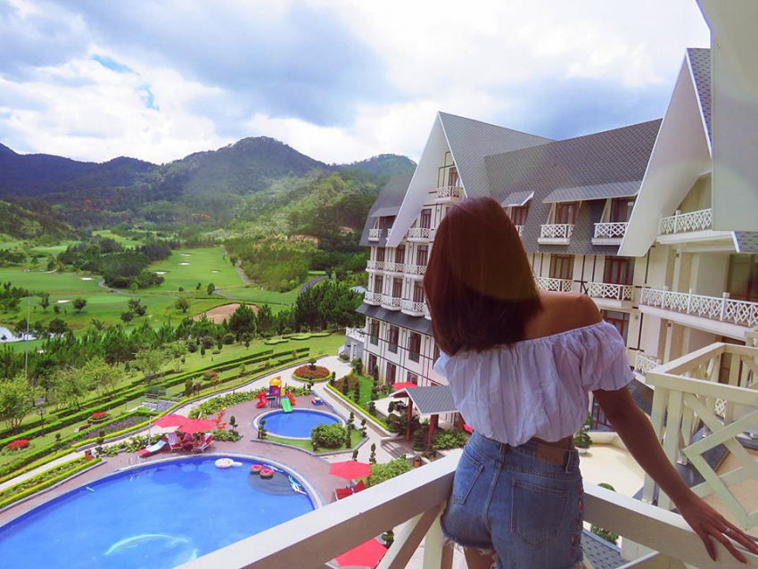 Top 4 resort Đà Lạt có hồ bơi ngoài trời chụp hình siêu ảo