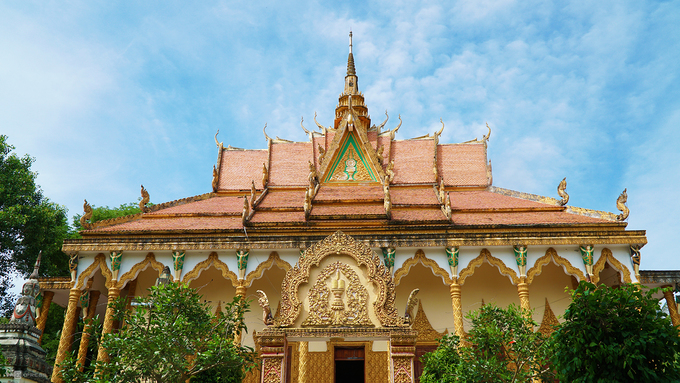 Ngôi chùa Khmer hơn 140 năm tuổi ở An Giang